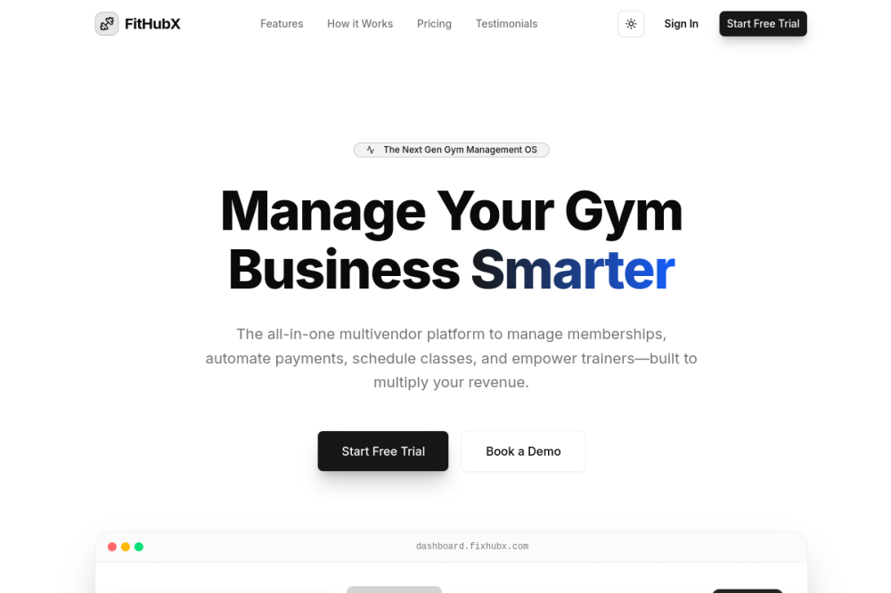 Gym Management SaaS