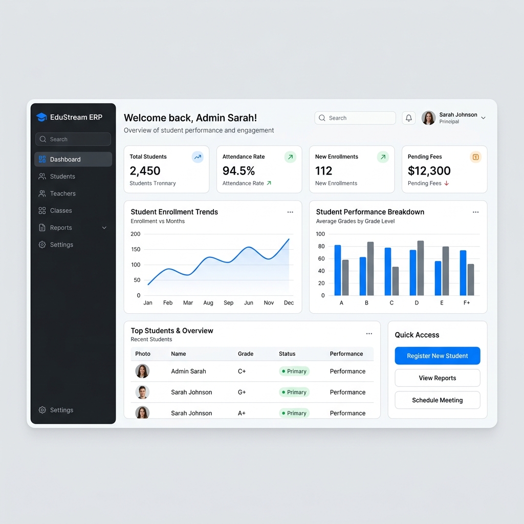 EduStream School ERP