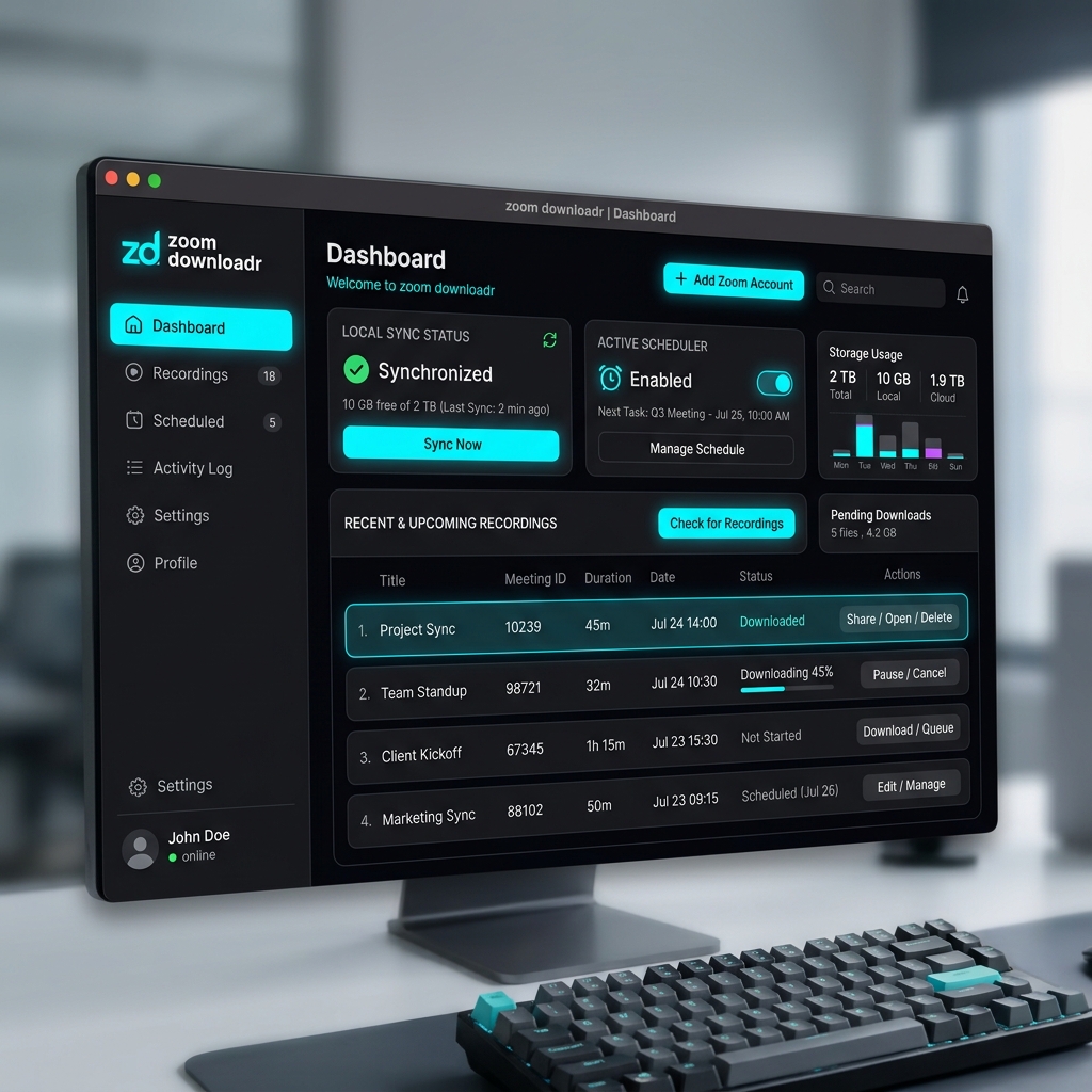 Zoom Downloadr